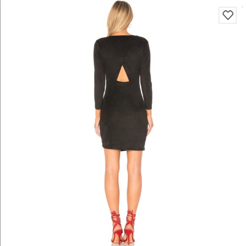 Jack by BB Dakota Black Suede Dress - Picture 8 of 8